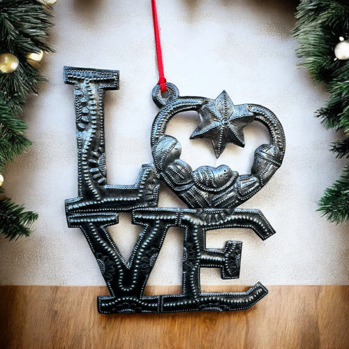 Love Nativity Large Ornament