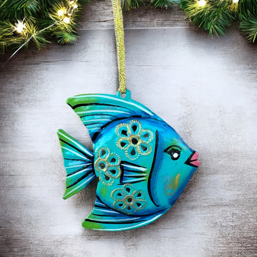 Fish Ornament - Painted