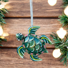 Load image into Gallery viewer, Turtle Ornament - Green