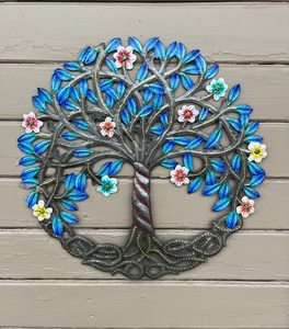 Tree of Life with Flowers - Large 23”