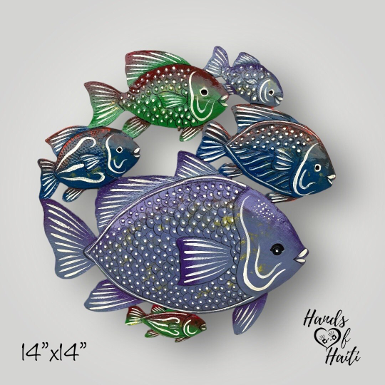 Purple Colored Fish Family