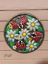 Load image into Gallery viewer, Ladybug and Flowers