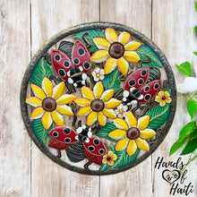 Load image into Gallery viewer, Ladybug and Sunflowers