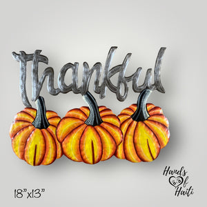 Thankful Pumpkin Harvest Thanksgiving