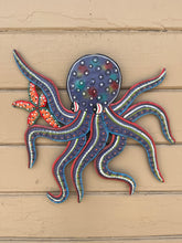 Load image into Gallery viewer, Purple Multi Color Octopus