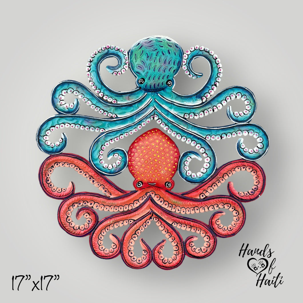 Multi Color Double Octopus