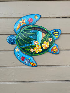Turtle Tropical Floral Beach Palm Tree - Large