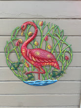 Load image into Gallery viewer, Flamingo with Fish - Large