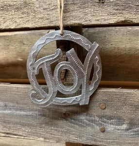 Joy Ornament Circle