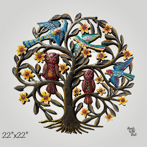 Owl Tree of Life 22"