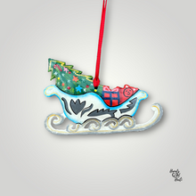 Load image into Gallery viewer, Sleigh Ornament