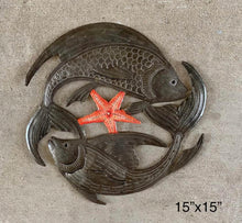Load image into Gallery viewer, Fish Duo with Starfish