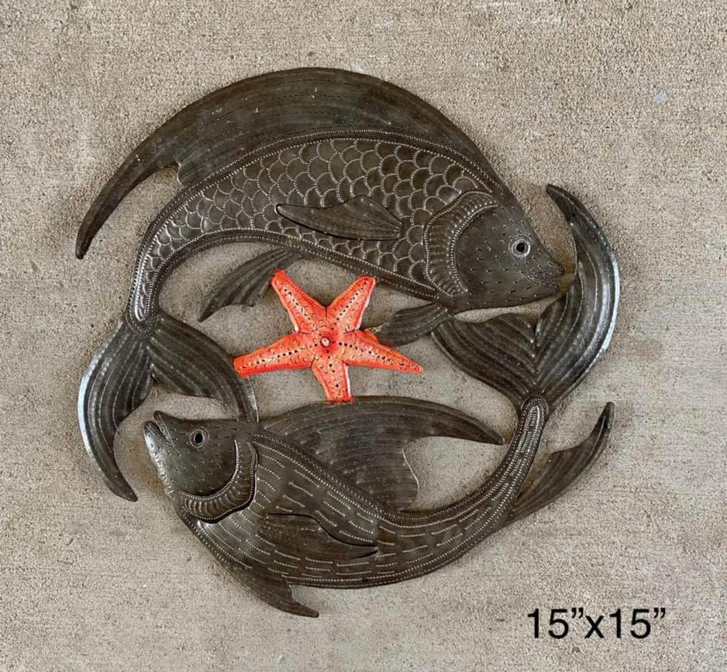 Fish Duo with Starfish