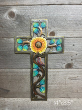 Load image into Gallery viewer, Sunflower Cross
