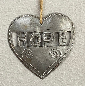 Heart Hope Ornament
