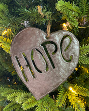 Load image into Gallery viewer, Hope Heart Ornament