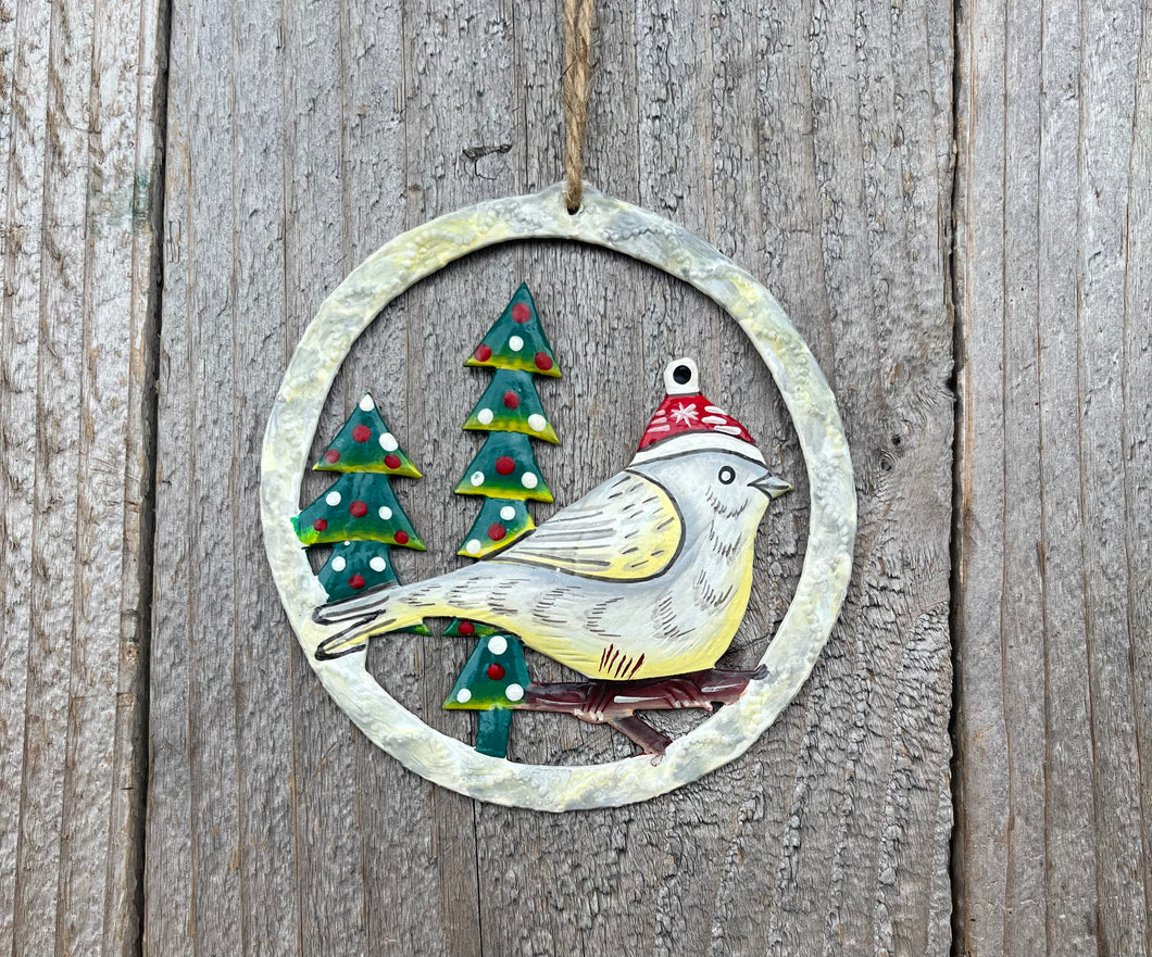 Bird Dove Partridge in a Pear Tree Ornament