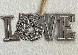 Love Wreath Ornament