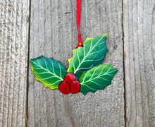 Load image into Gallery viewer, Poinsettia Ornament