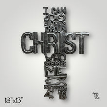 Load image into Gallery viewer, I Can Do All Things Through Christ Cross