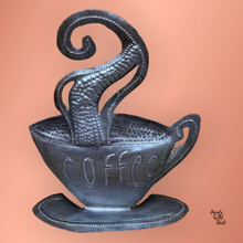 Load image into Gallery viewer, Coffee Cup Freestanding - Single Swirl