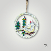 Load image into Gallery viewer, Bird Dove Partridge in a Pear Tree Ornament