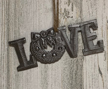 Load image into Gallery viewer, Love Wreath Ornament