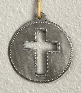 Circle Cross Ornament
