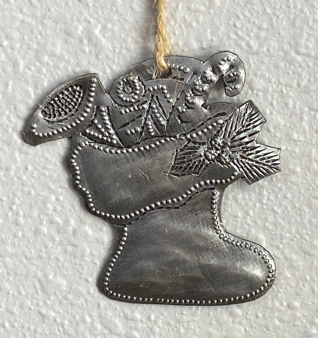 Santa Stocking Ornament