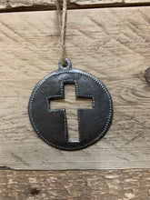 Load image into Gallery viewer, Circle Cross Ornament