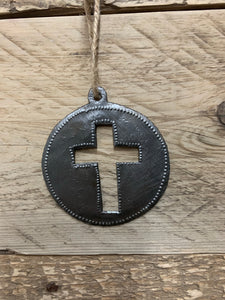 Circle Cross Ornament