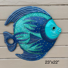 Load image into Gallery viewer, Blue 23” Fish
