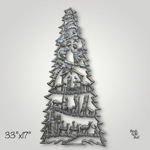 Christmas Tree Nativity - Large