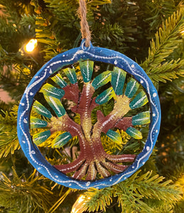 Tree of Life in Circle Ornament