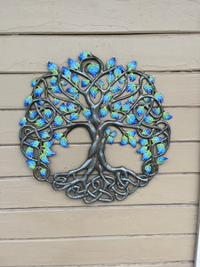 Blue Tree of Life 23”