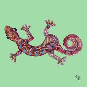 Red 18” Medium Gecko