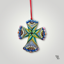 Load image into Gallery viewer, Cross Ornament - Multi Color