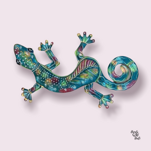Green 26” Large Gecko