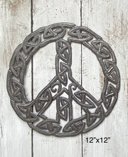 Load image into Gallery viewer, Zig Zag Peace Sign
