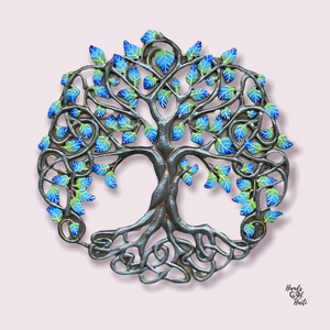 Blue Tree of Life 23”