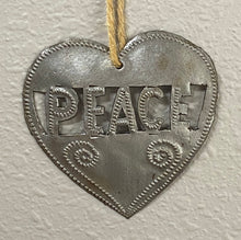 Load image into Gallery viewer, Heart Peace Ornament