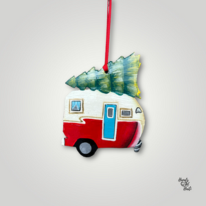 RV Camper Christmas Tree Ornament