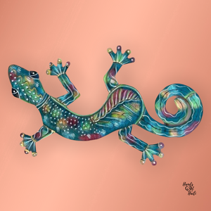 Green 26” Large Gecko