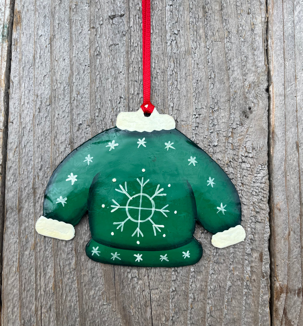 Jacket Sweater Ornament