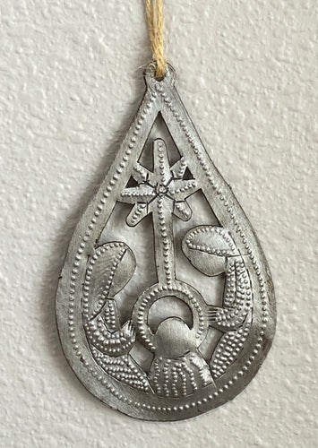 Nativity Ornament Teardrop