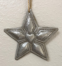 Load image into Gallery viewer, Star With Heart Ornament