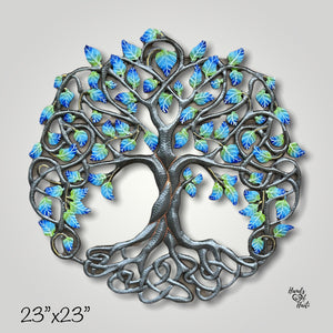 Blue Tree of Life 23”