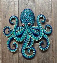 Load image into Gallery viewer, Blue Multi Color Octopus