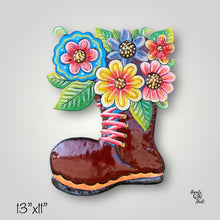 Load image into Gallery viewer, Rain Boot Flowers