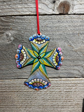Load image into Gallery viewer, Cross Ornament - Multi Color